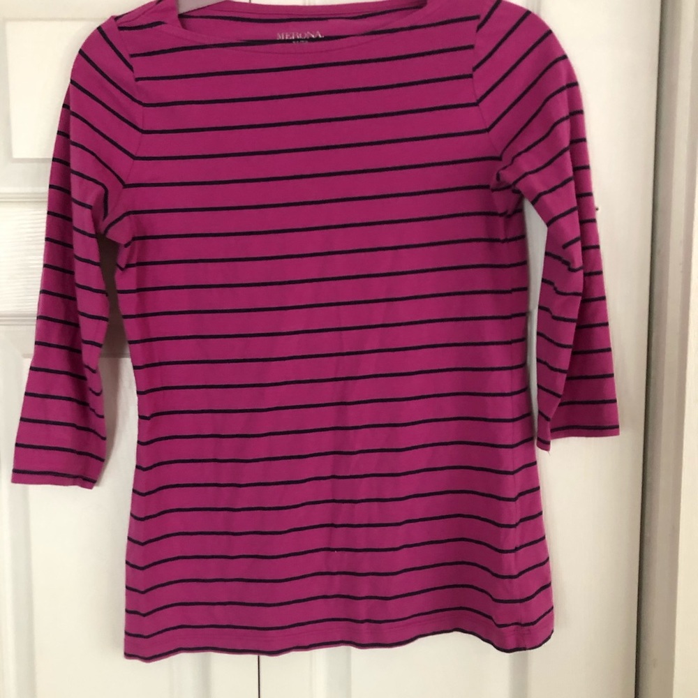 Merona Boat Neck Top